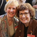 Judy Siegle, Hope Lutheran Church and Kathy Spriggs, Calvary UMC, Fargo, ND